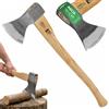 STREND PRO ascia A613B Sandblaster 1250 g | manico in frassino 700 mm | testa sabbiata e verniciata | legna da ardere, giardino e lavori forestali