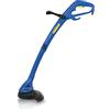 Goodyear Tagliabordi elettrico con cavo. Trimmer per erba elettrica 350 W 20 V 10.000 rpm. Larghezza di taglio 25 cm. Testa regolabile a 180°. Filo di nylon 1,2 mm diametro