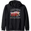 Disney Pixar Cars Lightning McQueen Finish Felpa con Cappuccio