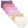 Hanes Underwear Briefs Pack, 6-Pack, Cotton Brief Panties for Women, Moisture-Wicking (Plus Size) Mutande da Uomo Donna (Pacco da 6)
