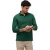 Tommy Hilfiger Uomo Maglietta Polo Maniche Lunghe Regular Fit con Chiusura a Bottoni