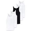 Schiesser 5er Pack Tank Top - Unterhemd - Feinripp - Weiche Baumwolle - Multipack - Original Fr Canottiera Uomo (Pacco da 5)
