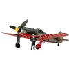 Tamiya 1/48 Focke-Wulf Fw190 D-9 JV44 Citroen 11CV Set Plastic Model Kit 25213