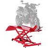 OEM Martinetto per moto VEVOR, sollevatore idraulico per moto (altezza massima di sollevamento 787 mm) (capacità di carico 453,59 kg) con blocco di sicurezza per ATV e moto fuoristrada