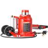 OEM VEVOR Sollevatore pneumatico a carrello per bombole, 50 t, corsa 265-410 mm, sollevatore a pistone pneumatico-idraulico/manuale con pompa per SUV, pick-up, autocarri, camper e riparazioni auto, rosso