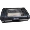 Terryshop74 Placca Idrobox 3 Posti IP55 Nero con Coperchio - Cassetta 503 - (3 Posti compatibile Matix, Nero)
