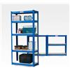 Produce Shop Scaffale scansia in metallo con mensole 160x80x40cm 5 ripiani 950 Kg Element L