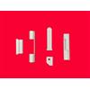 FTF - Fenstertechnik Roto - Tappi di copertura serie NT in bianco, lato K per cuscinetti angolari, cuscinetti a forbice, cuscinetti asse, braccio asse, fascia angolare (set da 1 destra bianco per nastro piegato)