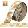 Bcuuozeeing Bordüre autoadesivo 3D listelli per pareti, 10m x 8cm x 5mm, listelli decorativi autoadesivi, bordi per pareti impermeabili, listelli autoadesivi, bordi a rullo per angoli, linee e decorazioni per