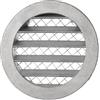 LIRAST Ø 100mm Rotonda Griglia di Ventilazione in Alluminio - Griglie D'Aerazione con Rete di Protezione contro Topi e Uccelli