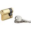 Thirard Semicilindro SA 30 x 10 mm finitura ottone, 3 chiavi con vite di 40 mm - THIRARD
