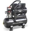 STAHLWERK Compressore con serbatoio da 10 L (ST-110 Pro) - senza olio & silenzioso, 8 bar, compressore d'aria con motori brushless, 1,97 CV, 1,45 kW, 250 l/min, compressore a pistoni silenzioso