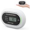 XINDUM Rivelatore di monossido di carbonio con batteria da 10 anni, rivelatore di CO con schermo LCD, allarme acustico da 85 dB, funzione Mute, monitor CO per la sicurezza domestica, standard EN 50291