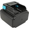 PowerSmart® 24,00V 3000mAh NiMH, ricambio per HITACHI C 7D, CR 24DV, DH 24DV, DH 24DVA, DV 24DV, DV 24DVKS, adatto per batterie di tipo 319805, 319806, 319807, EB 2420, EB 2430HA, EB 2430R, EB 2433X, EB2420, EB2430HA, EB2430R, EB2433X