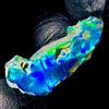 AK GEMS AND JEWELLERY Natural Fire Opal Pietra Grezza Opale Nero Etiopia 4.5 Ct 21x10 mm
