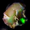 AK GEMS AND JEWELLERY Opal gemstone, Naturale fire Opal rough , Etiope Nero Opal Crudo 8 KT 17x14 MM