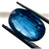 AK GEMS AND JEWELRY Gemma Naturale Kyanaite Ovale Sfaccettata 1,60 Ct 7x5 mm Per Gioielli