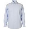 Suitsupply Uomo Camicia 40L/15 3/4L Extra Slim Blu Puro Cotone A Manica Lunga