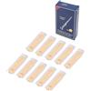 GANCEI Set di 10 ance per clarinetto in Sib con punti di forza da 1,0 a 3,5, accessori per strumenti a fiato con custodia protettiva (2.0)