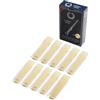 GANCEI Set di 10 ance per clarinetto in Sib con punti di forza da 1,0 a 3,5, accessori per strumenti a fiato con custodia protettiva (3,5)