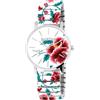Raptor Frida Kahlo Edition - Orologio da polso da donna colorato con cinturino a tracolla, speciale orologio da polso da donna, orologio artistico per donne anziane