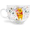 Winnie the Pooh Disney Winnie the Pooh and Piglet - Tazza da caffè grande per espresso, tè, moka, 453,6 ml