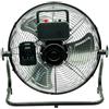 Gastagrav Ventilatore da pavimento con motore brushless, 35,5 cm, senza fili, con 4 impostazioni, portatile, angolo di raffreddamento a 130 gradi, per batterie Bosch da 18 V/20 V (BAT618)