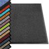 KARAT - Tappeto antisporco Sky - 80 x 120 cm antracite | Zerbino da porta antiscivolo e facile da pulire, tappeto d'ingresso, tappeto per porta a pelo melange