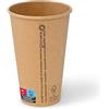 BIOZOYG Bicchieri di cartone50 pezzi 400 ml / 16 oz, 90 mm - Bicchieri usa e getta per caffè - Bicchieri di cartone per bevande calde - Alternativa ai bicchieri di polistirolo, bicchieri di carta
