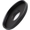 Kivivaka Anello adattatore step down da 17 mm a 37 mm per smartphone, teleobiettivi, ingrandimento 20-60x, in alluminio