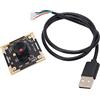 Eujgoov USB Video Camera Module 1MP 720P, 60 Degree View Angle for PC | Plug and Play UVC Driver, Compact Board Design, Code Scanning Capability, Wide Angle Webcam