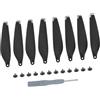 CAZSTYK Eliche antirumore per 3/4 droni, testate, Doublesided silver, A | Pala alare per droni colorati a due lati con stabilità migliorata, eliche a basso rumore, facile