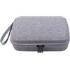 CAZSTYK Custodia da trasporto foderata per portatili mobili, Grey | Custodia rigida portatile, custodia impermeabile antiurto per viaggi a casa, custodia protettiva per fotocamera