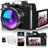 SMARTKLIK Fotocamera digitale professionale per la fotografia, compatta fotocamera digitale Point and Shoot