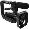 Cryfokt Videocamera 8K Videocamera WiFi da 96 MP, Touch Screen con Zoom 18X | Autofocus Giroscopico a 6 Assi, Microfono Esterno, Paraluce, Stabilizzatore, Telecomando, 2 Batterie, Live Streaming, Webcam