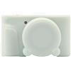 CAZSTYK Custodia per fotocamera in silicone per la pelle del, green, B | Custodia flessibile in silicone con coperture del corpo antiurto, protezioni per lenti, protezioni per tutto