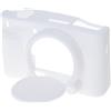 CAZSTYK Custodia per fotocamera in silicone per la pelle del, White | Custodia flessibile in silicone con coperture del corpo antiurto, protezioni per lenti, protezioni per tutto