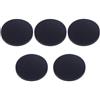 LatoYard Filtro di trasmissione IR diametro 11 mm spessore 1,0 mm, confezione da 5 dischi di assorbimento della luce visibile in acrilico per dispositivi ottici, nero