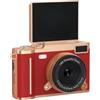 Vootnifig Videocamera HD per videoregistratore Flip Screen per Vlogging (rosso) | Corpo in plastica ABS, design ultraleggero, portatile, colore nero bianco rosso, costruzione