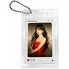 Portachiavi per Photocard Ciondolo Borsa Design Angela Chang, accessorio moda