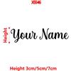 Stickify Adesivo Personalizzato Nome Auto Moto Laptop Decal Sticker in Vinile