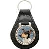 Gifshop UK Portachiavi In Pelle Smooth Collie