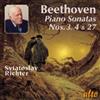 Ludwig van Beethoven Beethoven: Piano Sonatas Nos. 3, 4, & 27 (CD) Album
