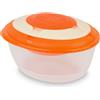Contenitore Porta Pranzo con Gel Refrigerante Clado-Freddo Arancione