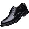 Generico Scarpe Uomo Pelle Casual Senza Lacci Scarpe Uomo Eleganti Nere Cuoio Lucide : Brogue Derby Slip-On Sneaker Resistente Antiscivolo Boat Shoes Leggere Scarpe per Sposo Matrimonio Uso Quotidiano
