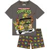 TEENAGE MUTANT NINJA Turtles Pigiama Bambino, Pigiama Tartarughe Ninja Maniche Corte, Pigiamas Bambini TMNT Estivo