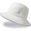 GADIEMKENSD Cappello Bucket da Inverno in Sherpa Fleece, Caldo, Elegante e alla Moda, con Filo Memory, Portatile, Unisex
