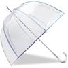 Isotoner Ombrello donna campana trasparente