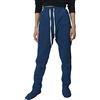 Generic Pantaloni della tuta con piedi per adulti da donna elastici a vita alta con piedi joggers atletici pigiama pigiama pantaloni da sonno pantaloni con coulisse abbigliamento per la casa con tasche