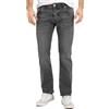 Lorenzo Loren Jeans da uomo effetto usato, con vestibilità regolare, larghezza da 72-112 cm e lunghezza da 76-97 cm